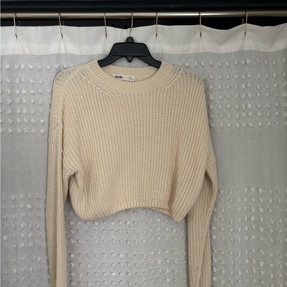 Beige Knit Sweater